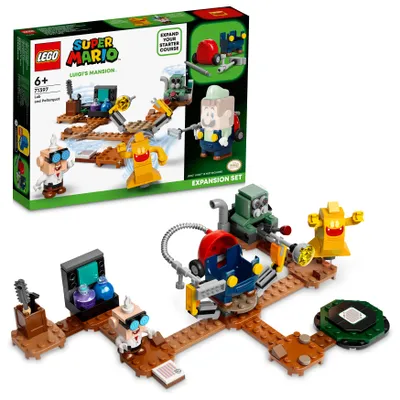 Obrázok produktu pre LEGO Super Mario Luigiho sídlo – Poltergust – rozširujúci set, Stavebnica, 6 rok / roky, Plast, 179 kusov, 214 g