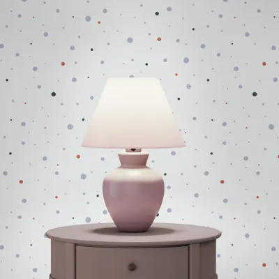 Produktbild von TADESSI Tapete Punkte Kreise Luigi M1-No.1548 Vliestapete Grau Weiß Geometrisch Jungenzimmer Mädchenzimmer
