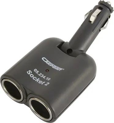 Obrázek produktu pro Carpoint 2-cestná rozbočovací zásuvka 2x12 V 5 A