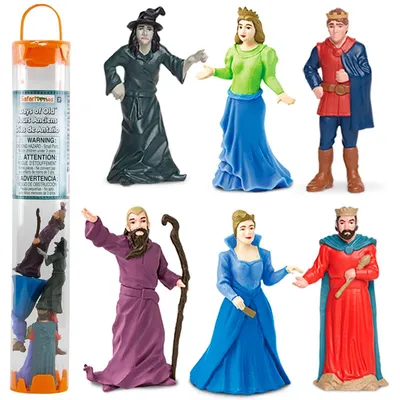 Obrázok produktu pre Sada miniatúrnych figúrok "Toobs Days of Old", fantasy figúrky, hračka vhodná od 3 rokov