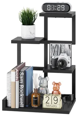 Produktbild von 4-Tier Schreibtisch Organizer aus Stahl und MDF für Büro