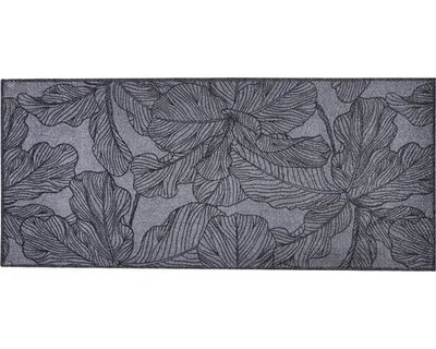 Produktbild von MD Entree Universal | Teppichläufer - Wohnzimmerteppich - Eingangsmatte,Größe:67x150 cm;Motiv:floral anthra