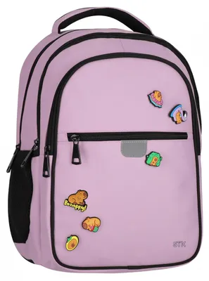 Immagine prodotto di Zaino scolastico con spille Kapibara Starpak