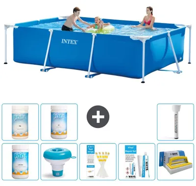 Produktbild von Rechteckiger Frame Pool - 300x200x75 cm - 9-teilig S43209
