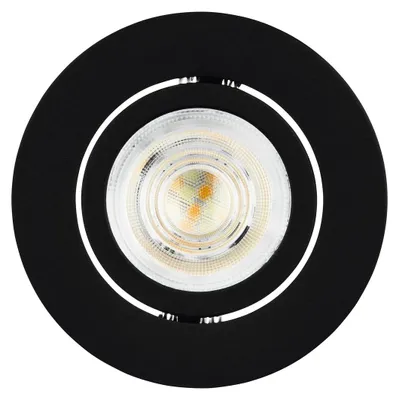 Produktbild von EGLO Saliceto-Z, Einbaustrahler, LED, 6500 K, 400 lm, 220-240 V, Schwarz, Weiß