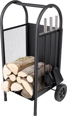 Produktbild von Ständer Homefire LR802, für Kaminholz + Werkzeug, 35x31x81 cm