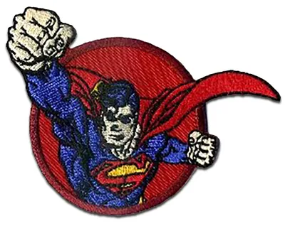 Obrázok produktu pre Superman Fist 1 - Záplata, nažehľovačka, nažehľovací obrázok, nášivka, nažehľovačka, veľkosť: 8,3 x 5,7 cm