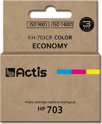 Produktbild von ACTIS KH-703CR Tusz zamiennik HP 703 CD888AE Standard 12 ml kolorowy