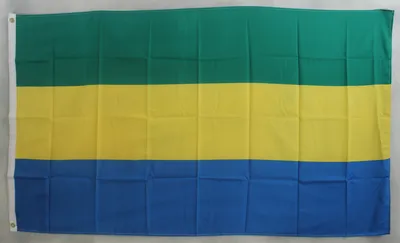 Produktbild von Flagge Fahne Gabun Gabunflagge Nationalflagge Nationalfahne