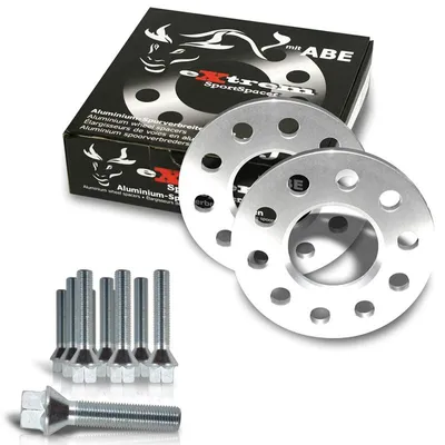 Produktbild von Alfa Spurverbreiterung Spurplatten 5x110 5x108 2x 10mm = 20mm 65,1 Radschrauben