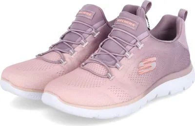 Produktbild von Skechers 149536 LTMV Damen Slip-On-Sneaker BRIGHT CHARMER Rosa Textil - vegan Größe: 37