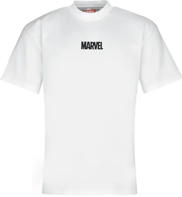 Produktbild von Spider-Man T-Shirt Herren Split Comic weiß L