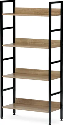 Obrázek produktu pro Regál kovový GD-314 OAK 125,5 x 60 x 27,5 cm
