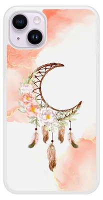 Image de 1001Coques - Coque renforcée compatible avec Apple iPhone 15 Plus - Design dreamcatcher lune - TPU + dos métal sublimé antichoc