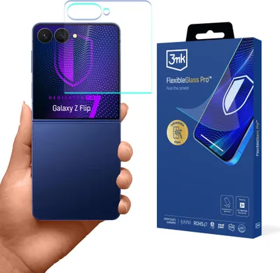 Image de 3mk FlexibleGlass Pro Samsung Galaxy Z Flip 7 Verre Hybride Incassable Transparent