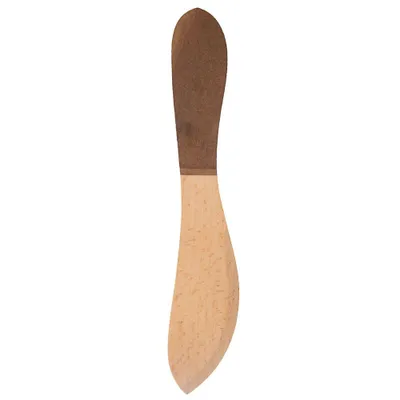 Produktbild von Orion Buttermesser Holzspachtel Streichmesser für Käse Marmelade Honig Schmalz 19 cm