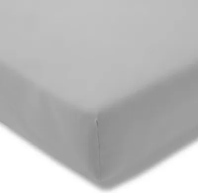 Produktbild von Estella Zwirn-Jersey-Topper 100x200x7cm, Farbe platin
