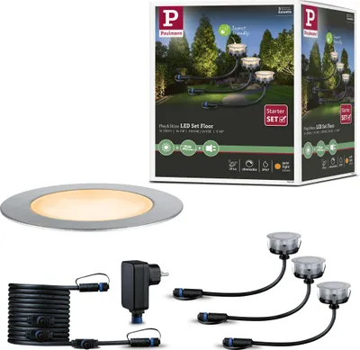 Obrázek produktu pro Paulmann Plug & Shine LED Bodeneinbauleuchte Floor Basisset Insektenfreundlich