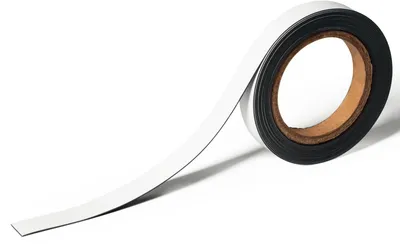 Produktbild von Kennzeichnungsband magnetisch 20 5mx20mm weiß Packung mit 16 Stück