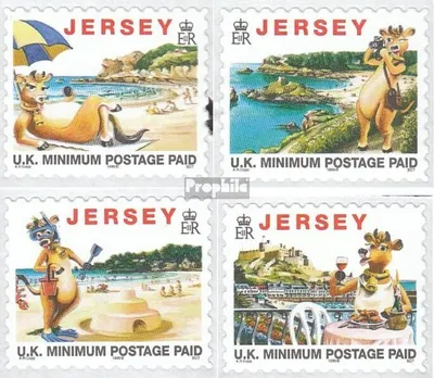 Produktbild von Briefmarken GB - Jersey 1999 Mi 773II-776II (kompl.Ausg.) Jahreszahl 1999 postfrisch Tourismus