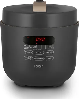 Produktbild von Lauben Electric Pressure Cooker 5000AT, Druckkochtopf, 9 Programme, 900 W, 5,00 l Schüssel, Schnellkochtopf, Kochbuch, Multikocher, One-Touch-Ventil