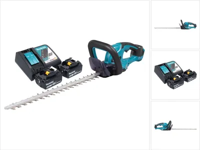 Immagine prodotto di Tagliasiepi a batteria Makita DUH 507 RG2 18 V 50 cm + 2x batteria 6,0 Ah + caricabatterie