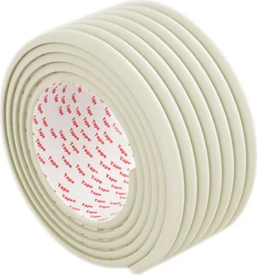 Image de 5 mètres de protection souple des bords avec ruban adhésif double face monté