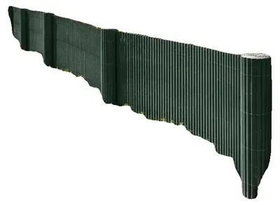 Imagen del producto de Valla para jardín, resistente a la intemperie, fácil instalación, color verde