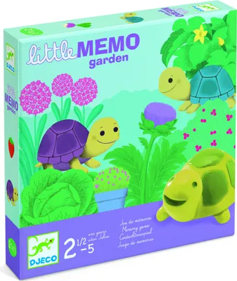 Produktbild von Das kleine Memory-Spiel mit Schildkröten, Djeco