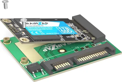 Produktbild von BRAINZAP mSATA 50*30 mm SSD auf 2,5-Zoll SATA 3 III Konverter Adapter Karte Mini-SATA