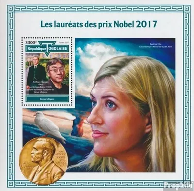 Produktbild von Briefmarken Togo 2017 Mi Block 1536 (kompl. Ausgabe) postfrisch Nobelpreis