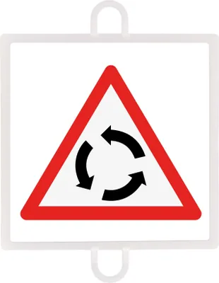 Produktbild von Verkehrszeichen Gefahr Nr. 1 (Kreuzung Giraalria)