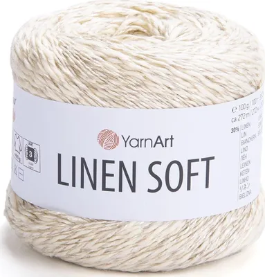 Produktbild von Yarn Art Linen Soft 7302 Strickgarn