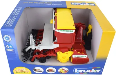 Immagine prodotto di bruder bruder Pöttinger Vitasem 302ADD Kreiselegge-Sämaschine Spielzeugauto
