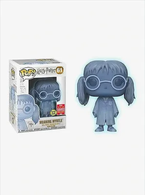 Produktbild von Funko Pop! Harry Potter: Die stöhnende Myrte (durchscheinend) #61 – Im Dunkeln leuchtend – Exklusiv für die Sommer-Convention