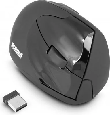 Image de Urban Factory EMR20UF-N - Droite - Modèle vertical - Optique - RF sans fil - 1600 DPI - Noir
