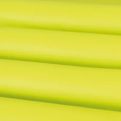 Produktbild von Kunstleder in Neongrün als laufende Meterware, Bezugs Polsterstoff "viele Farben" in Lederoptik zum Nähen und Beziehen 145cm Breite