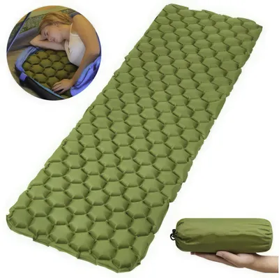 Obrázok produktu pre Nafukovací turistický matrac 180x55x5 cm pohodlie na každom chodníku