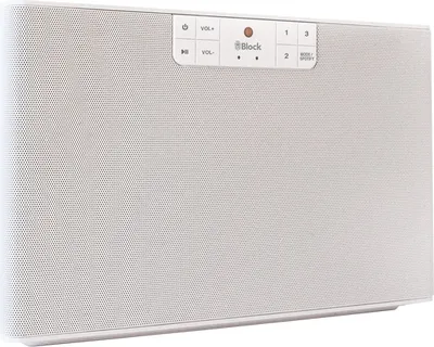 Produktbild von Audioblock BLOCK C, Weiß, 44 W, Dual-Band (2,4 GHz/5 GHz), 44 W, 355 mm, 135 mm