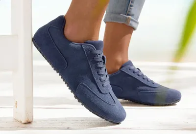 Produktbild von VIVANCE Sneaker Schnürhalbschuh, Freizeitschuh, blau Größe 38