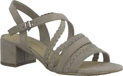 Produktbild von MARCO TOZZI Damen Sandaletten Riemchensandaletten Schnalle 2-28203-28, Größe:37 EU, Farbe:Grau