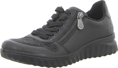 Produktbild von Rieker Damen Schnürer 59001-00 schwarz Gr. 37