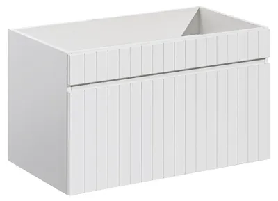 Produktbild von Waschtischunterschrank 80cm Zelie mit 1 Schublade, Weiß
