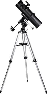 Produktbild von BRESSER Optik Spiegel-Teleskop Spica 130/650 EQ2 carbon Äquatorial Newton, Vergrößerung 32 bis 488 x