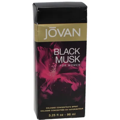 Obrázok produktu pre Jovan Black Musk pre ženy - kolínska voda 96ml