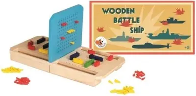 Produktbild von Spiel Schiffe versenken, aus Holz