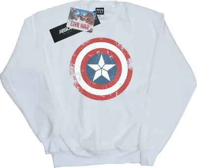 Produktbild von Marvel - "Civil War" Sweatshirt für Damen BI47614 (S) (Weiß)