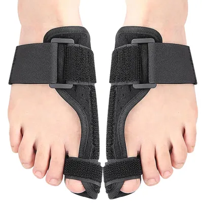 Produktbild von Bunion Corrector, Hallux Valgus Korrektor, 2 Stück (1 Links + 1 Rechts), Schmerztherapie, Bunion Schiene
