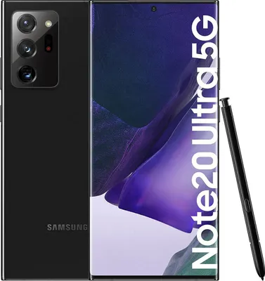 Produktbild von Samsung Galaxy Note20 Ultra 5G SM-N986B, 17,5 cm (6.9"), 12 GB, 256 GB, 108 MP, Android 10, Schwarz
