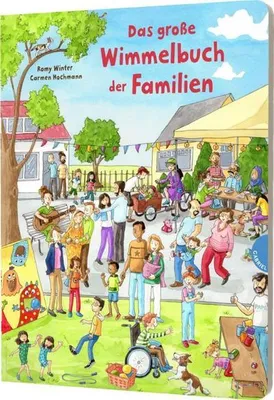 Produktbild von Das große Wimmelbuch der Familien